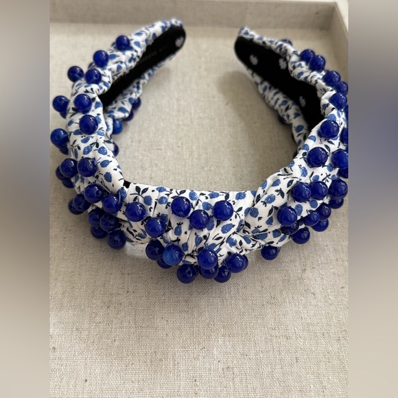 LELE SADOUGHI - Liberty of London ED Beaded Knotted Headband - Picture 1 of 7